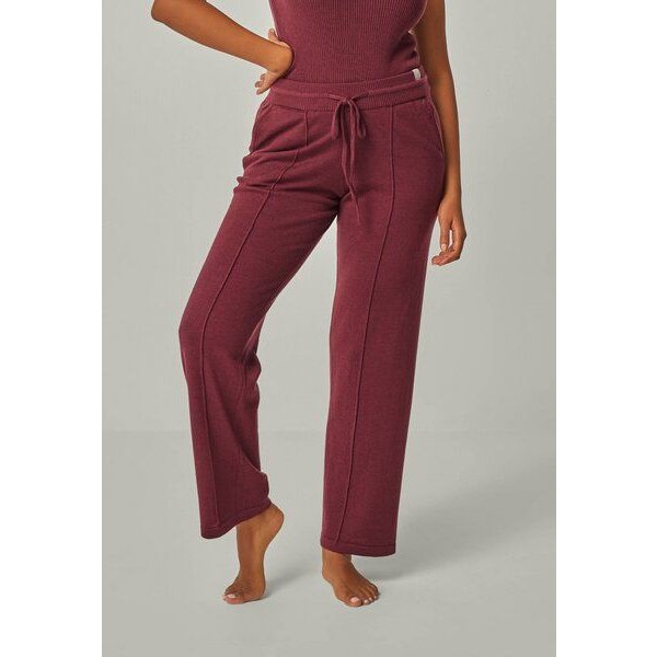 YOU LOOK PERFECT 100% Merino Strickhose mit Biese "Elisa"