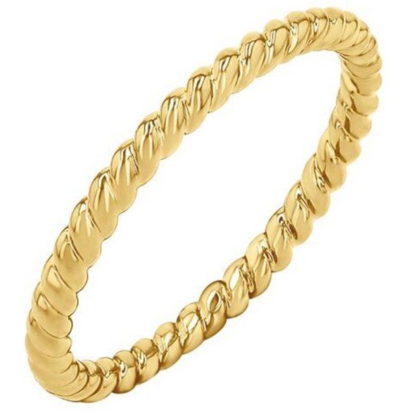 Eppi Silberner geflochtener Ring Twisty