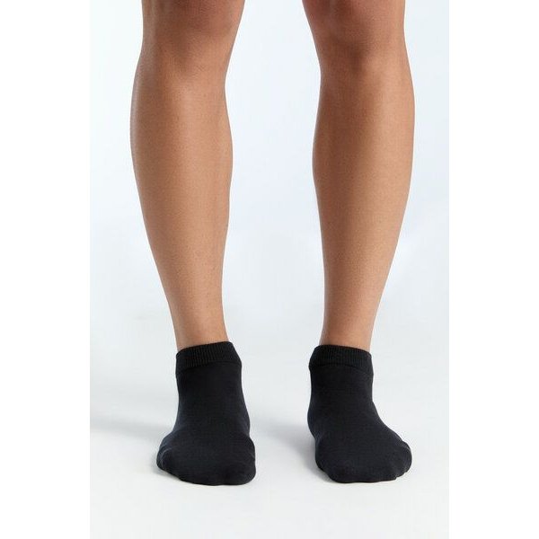 Evermind Unisex Sockchen, Schwarz (6er Pack) - G61101
