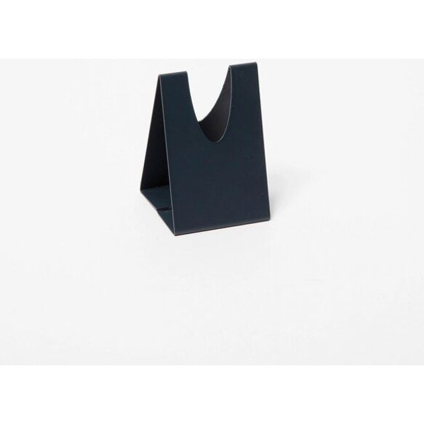 Block Design Triangle Kerzenhalter schiefergrau