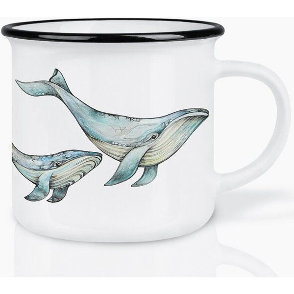 LIGARTI Keramiktasse – Blauwale
