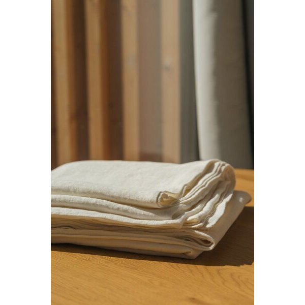 AmourLinen Flaches Leintuch