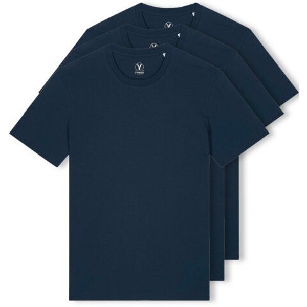 YTWOO 3er Pack Iconic Basic Unisex T-Shirt aus 100% Biobaumwolle|Essential Farben|Fair|Nachhaltig