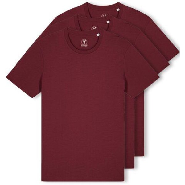 YTWOO 3er Pack Iconic Basic Unisex T-Shirt aus 100% Biobaumwolle|Essential Farben|Fair|Nachhaltig
