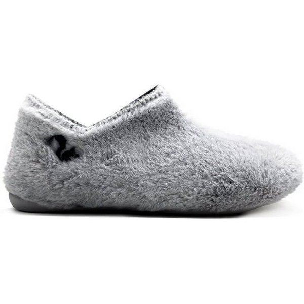 Hausschuh "thies ® Rec Slipper Boots" aus rec. Fell