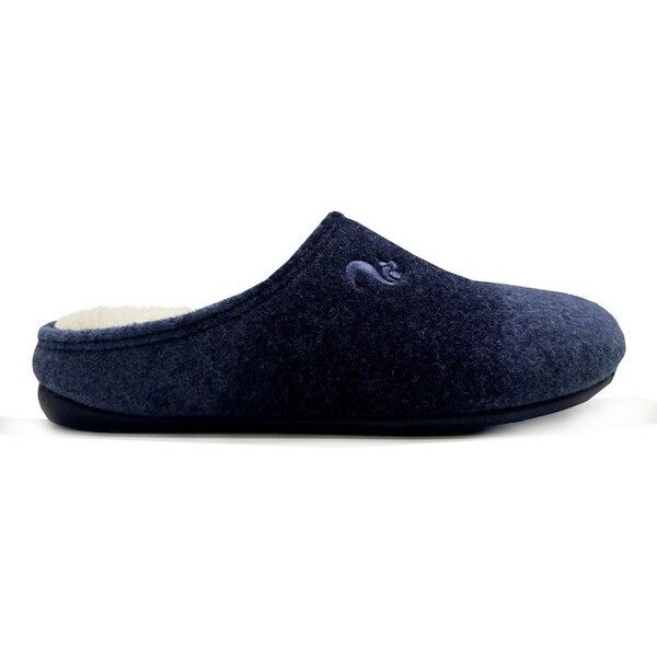 Hausschuh "thies ® Eco Shade Slipper" aus weichem, recyceltem Wollfilz