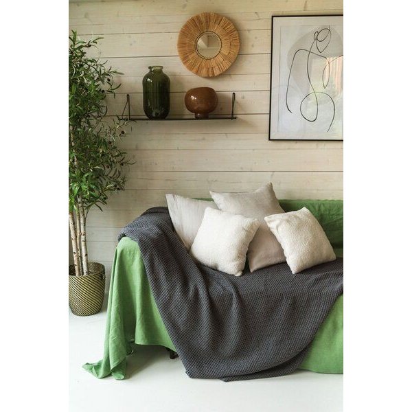 AmourLinen Waffeldecke aus Leinen