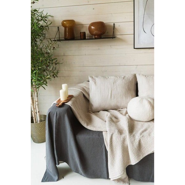 AmourLinen Waffeldecke aus Leinen
