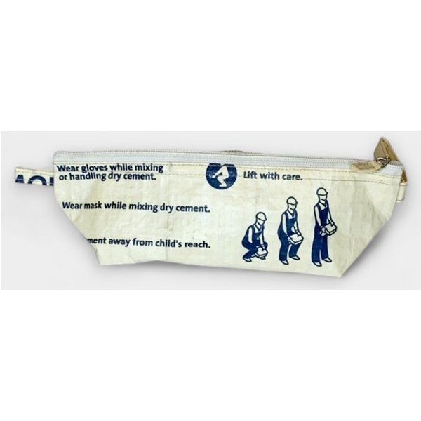 REFISHED fair fashion Penal 'PENCIL CASE' - upcycelte Fischfuttersäcke