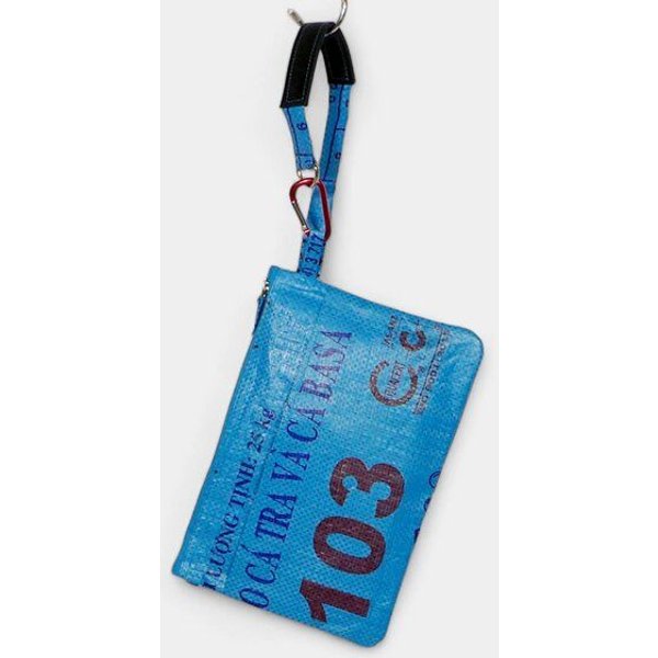 REFISHED fair fashion Täschchen 'BAG-IN-BAG' (S) - upcycelte Fischfuttersäcke