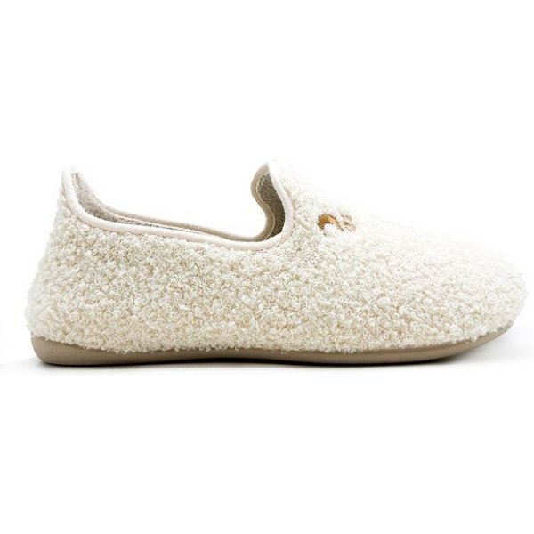 Veganer "thies ® Rec Teddy Closed Slipper" aus ultraweichem, recyceltem Fell