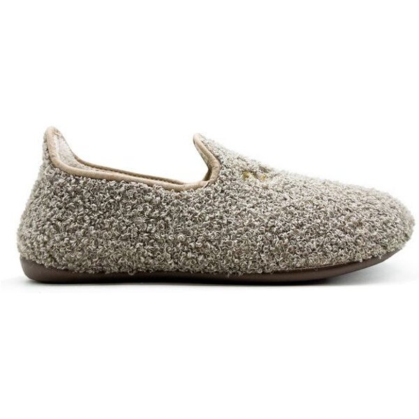 Veganer "thies ® Rec Teddy Closed Slipper" aus ultraweichem, recyceltem Fell