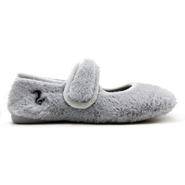 Veganer Hausschuh "thies ® Rec Fur Ballerina" aus ultraweichem, recyceltem Fell, fair produziert