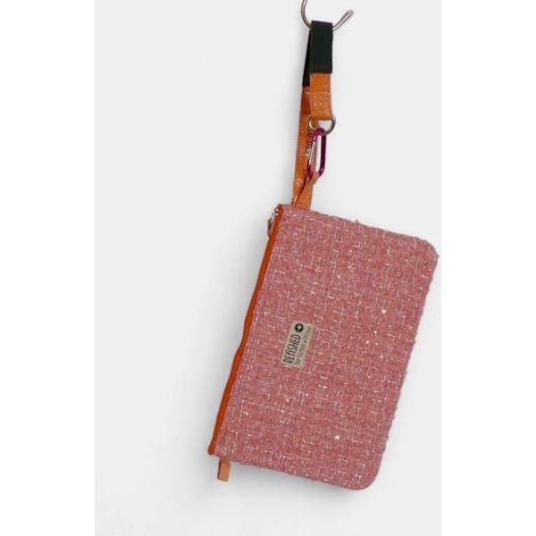 REFISHED fair fashion Täschchen 'BAG-IN-BAG TWEED' (S) - upcycelte Fischfuttersäcke