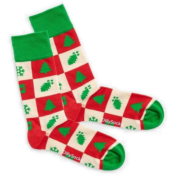 DillySocks Socken Blissful Tiles aus Biobaumwoll-Mix