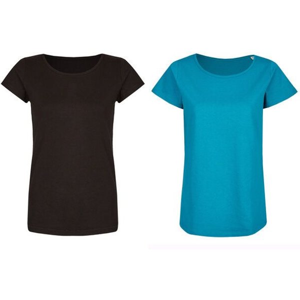 Brandless Basic Bio T-Shirt (ladies) Doublepack GOTS