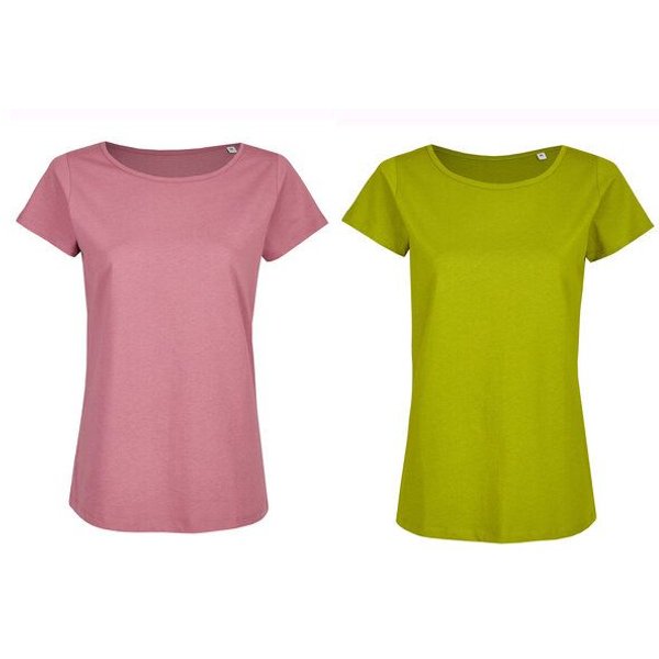 Brandless Basic Bio T-Shirt (ladies) Doublepack GOTS