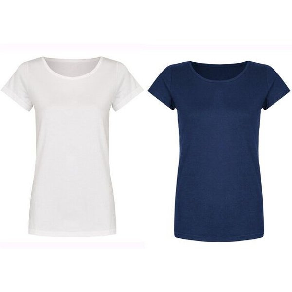 Brandless Basic Bio T-Shirt (ladies) Doublepack GOTS