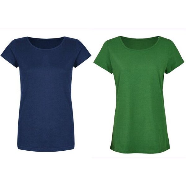 Brandless Basic Bio T-Shirt (ladies) Doublepack GOTS