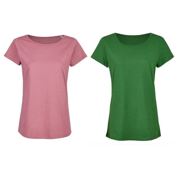 Brandless Basic Bio T-Shirt (ladies) Doublepack GOTS