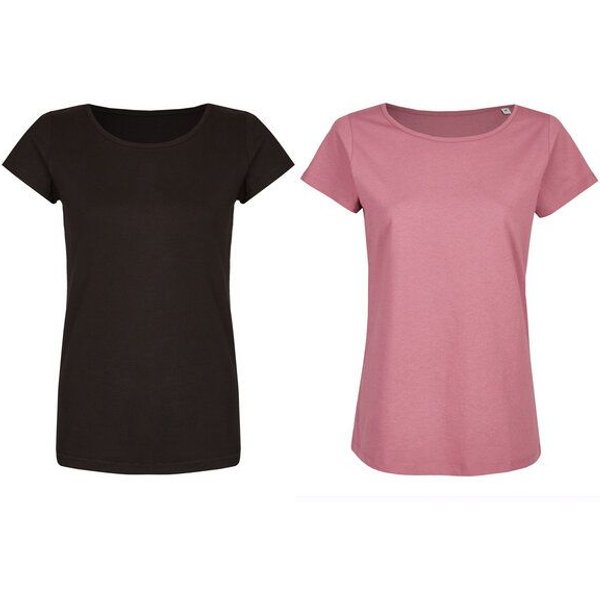 Brandless Basic Bio T-Shirt (ladies) Doublepack GOTS
