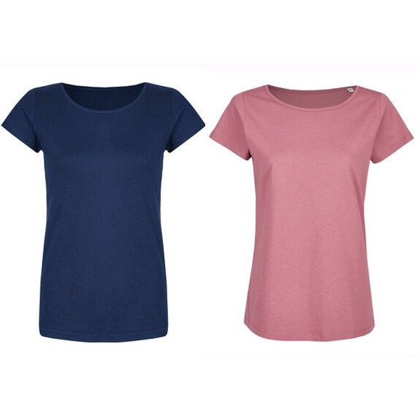 Brandless Basic Bio T-Shirt (ladies) Doublepack GOTS
