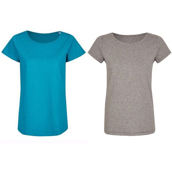 Brandless Basic Bio T-Shirt (ladies) Doublepack GOTS