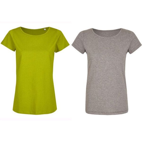 Brandless Basic Bio T-Shirt (ladies) Doublepack GOTS
