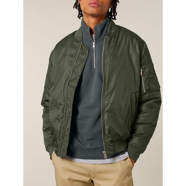 Human Family Basic Unisex Bomberjacke aus recyceltem Polyester