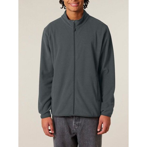 Human Family Basic Herren Fleecejacke "Clue" aus recyceltem Polyester