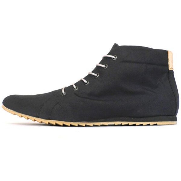 SORBAS '66 veganer Sneaker aus Bio-Baumwolle Schwarz