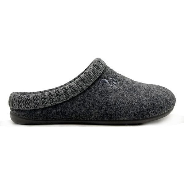 Hausschuh "thies ® Rec Cozy Slipper" aus weichem, recyceltem Wollfilz