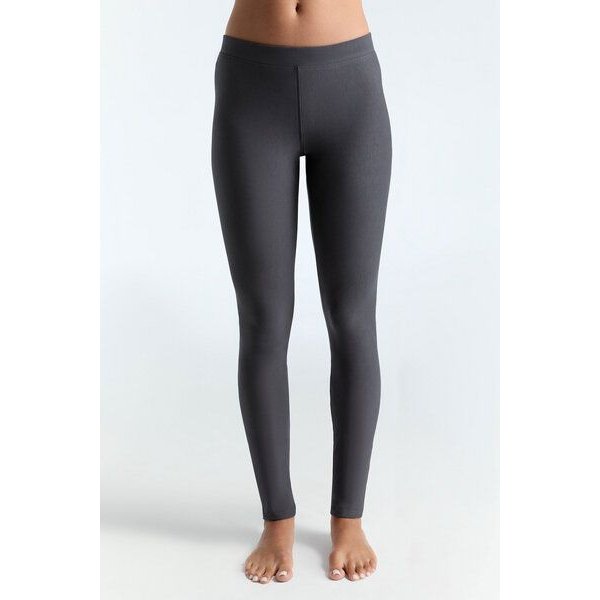 Leela Cotton Damen Winter Leggings Baumwolle (Bio) mit Elasthan