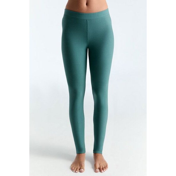 Leela Cotton Damen Winter Leggings Baumwolle (Bio) mit Elasthan
