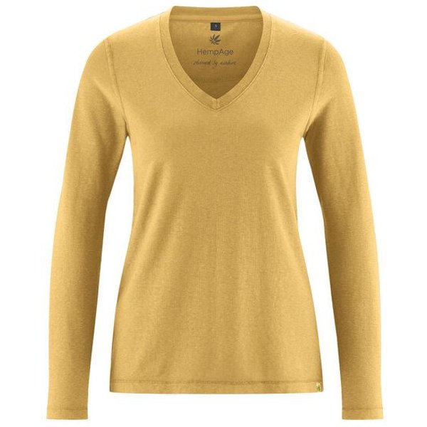HempAge Langarmshirt Damen Hanf/Biobaumwolle