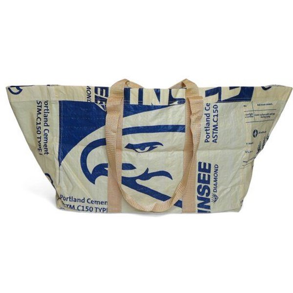 REFISHED fair fashion Tasche 'CARGO BAG' - upcycelte Zementsäcke