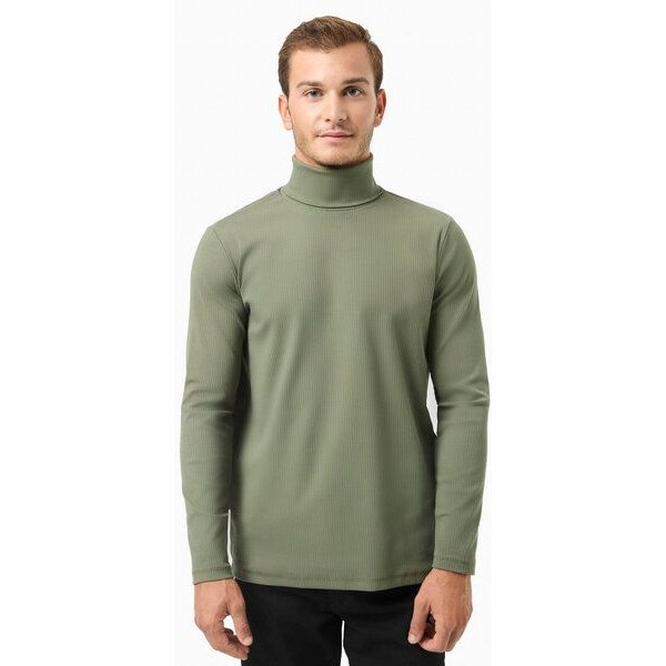 ORGANICATION Rollkragenpullover aus Bio-Baumwolle