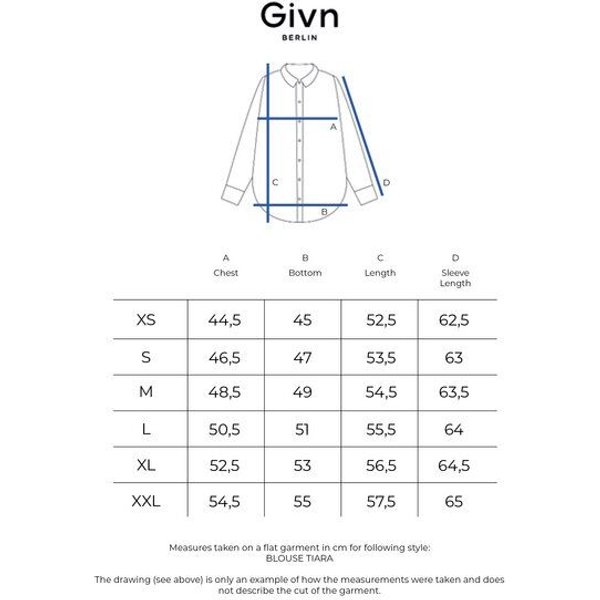 Givn Berlin Bluse GBTIARA aus LENZING ECOVERO