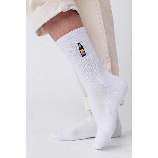 Fashion Drinks Cola Mix | Bestickte Bio Baumwoll Socken