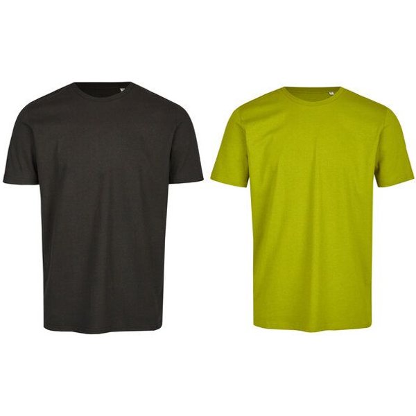 Brandless Basic Bio T-Shirt (Men Nr.3 ) Doublepack GOTS