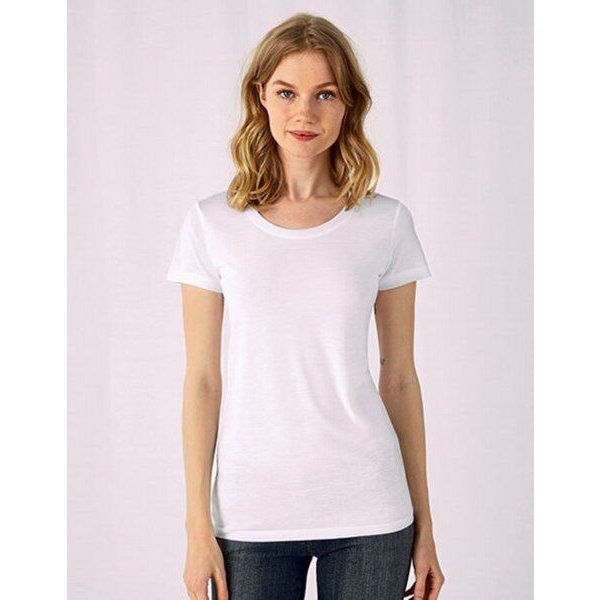 B&C Collection Damen Kurzarm T-Shirt Rundhals