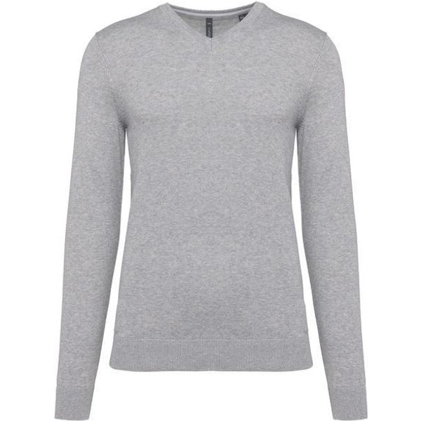 Greenspiration Umweltfreundlicher Herrenpullover mit VAusschnitt