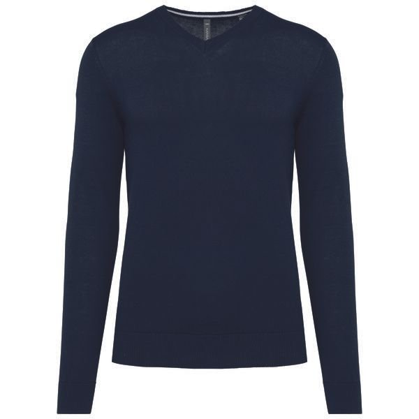 Greenspiration Umweltfreundlicher Herrenpullover mit VAusschnitt