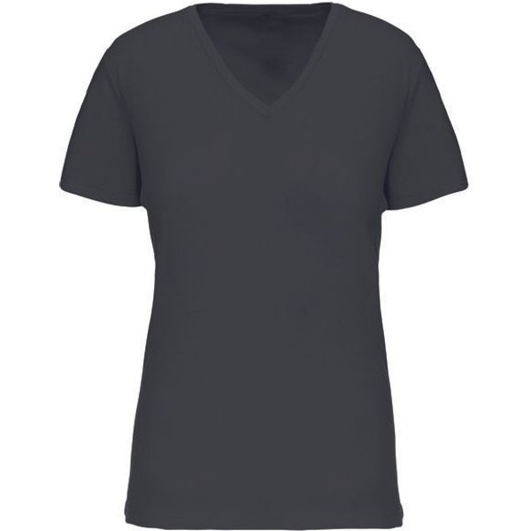 Greenspired Basic Bio Damen T-Shirt mit V-Ausschnitt XS- 3 XL