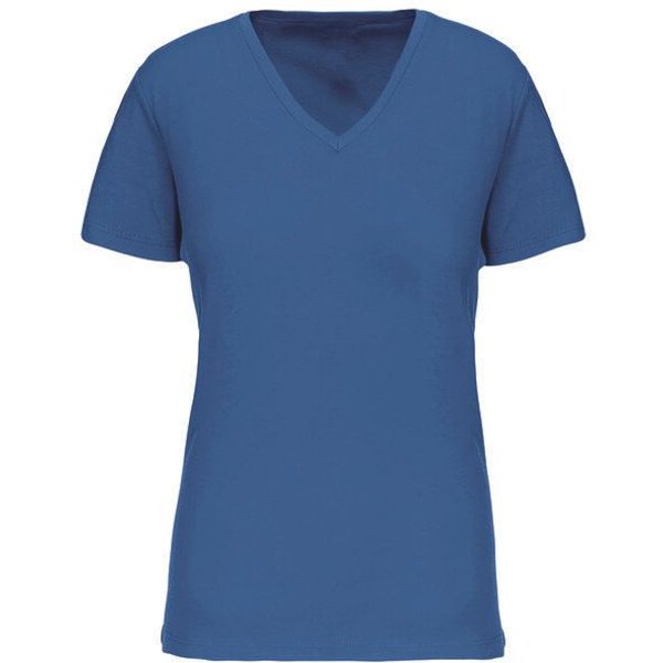 Greenspired Basic Bio Damen T-Shirt mit V-Ausschnitt XS- 3 XL