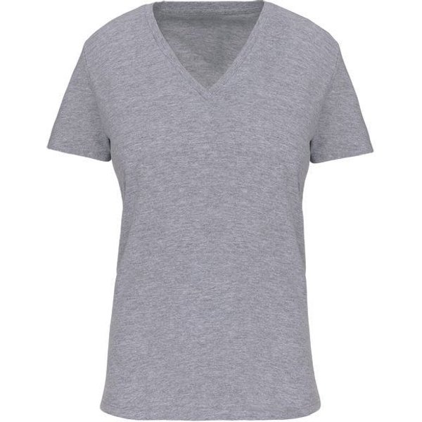 Greenspired Basic Bio Damen T-Shirt mit V-Ausschnitt XS- 3 XL