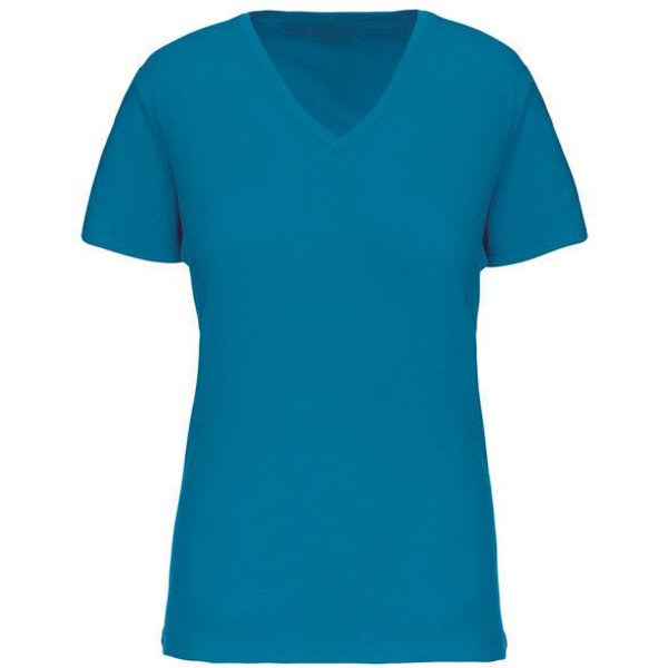 Greenspired Basic Bio Damen T-Shirt mit V-Ausschnitt XS- 3 XL