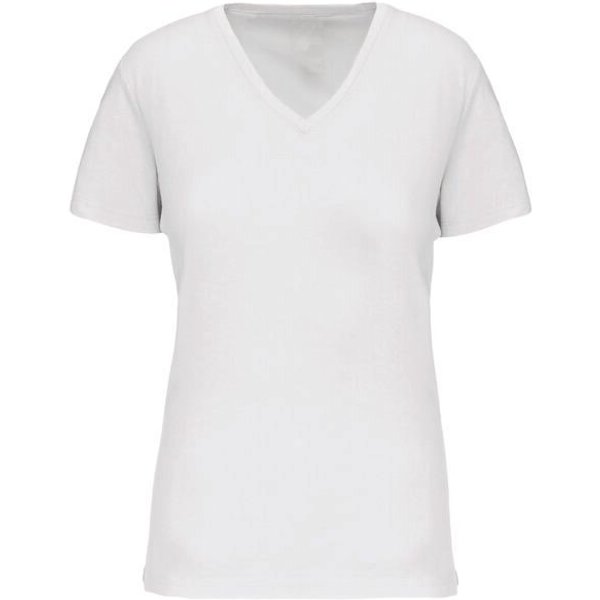 Greenspired Basic Bio Damen T-Shirt mit V-Ausschnitt XS- 3 XL