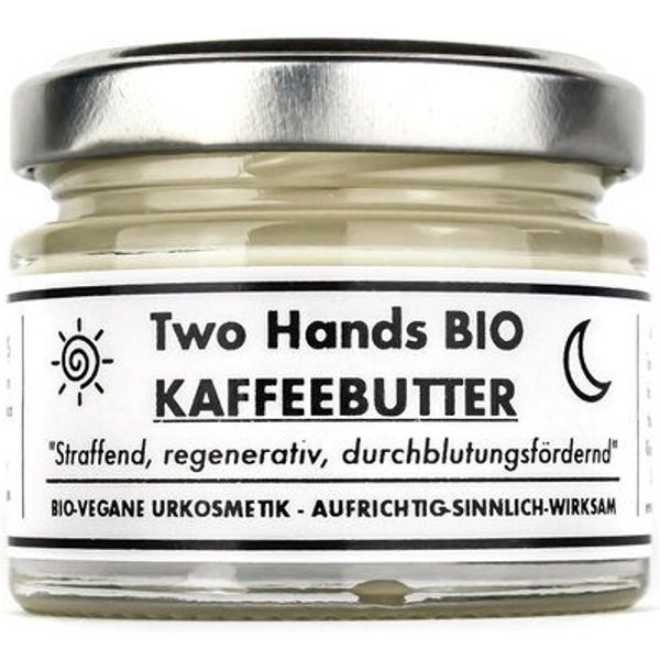 Two Hands BIO Kaffeebutter aus Bio-Kaffee & Bio-Sheabutter - Bio Vegan