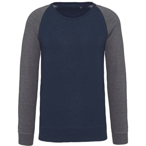 Greenspired Zweifarbiges Raglan Sweatshirt French Terry BIO